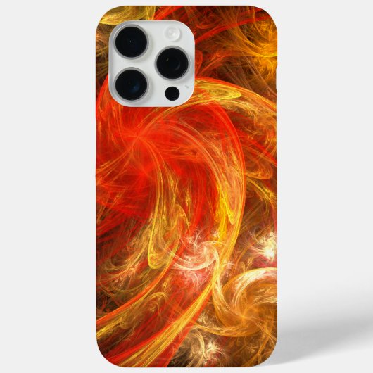 Firestorm Nova Abstracte Art Case-Mate iPhone Case (Achterkant)