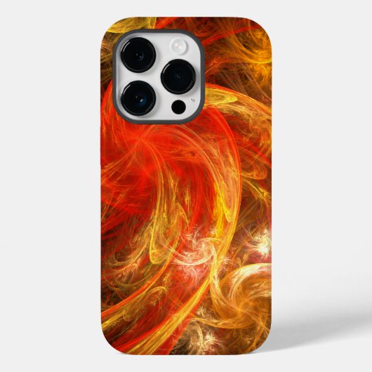Firestorm Nova Abstracte Art Case-Mate iPhone Case (Achterkant)