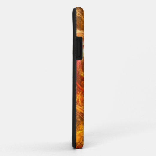 Firestorm Nova Abstracte Art Case-Mate iPhone Case (Achterkant/rechts)