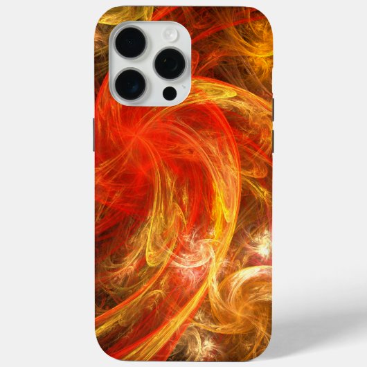 Firestorm Nova Abstracte Art Case-Mate iPhone Case (Achterkant)
