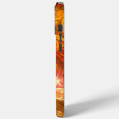 Firestorm Nova Abstracte Art Case-Mate iPhone Case (Achterkant / Links)