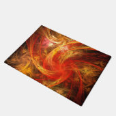 Firestorm Nova Abstracte Art Deurmat (Schuin)