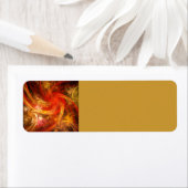 Firestorm Nova Abstracte Art Etiket (Insitu)