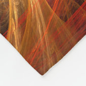 Firestorm Nova Abstracte Art Fleece Deken (Hoek)