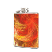 Firestorm Nova Abstracte Art Heupfles (Links)