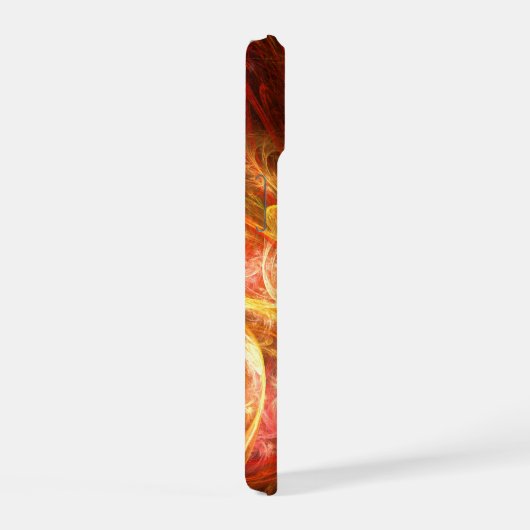 Firestorm Nova Abstracte Art iPhone 15 Case (Rechterkant)