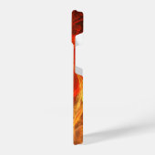 Firestorm Nova Abstracte Art iPhone Hoesje (Linkerkant)