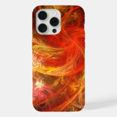 Firestorm Nova Abstracte Art iPhone Hoesje (Achterkant)