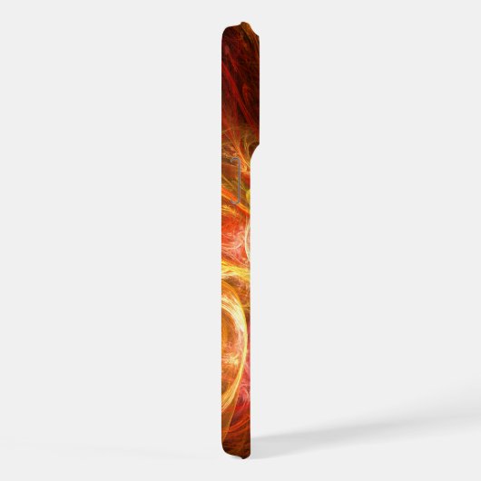Firestorm Nova Abstracte Art iPhone Hoesje (Rechterkant)