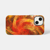 Firestorm Nova Abstracte Art iPhone Hoesje (Achterkant horizontaal)
