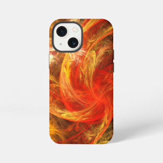 Firestorm Nova Abstracte Art iPhone Hoesje (Achterkant)