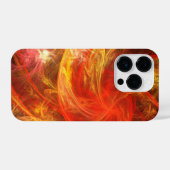 Firestorm Nova Abstracte Art iPhone Hoesje (Achterkant horizontaal)