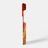 Firestorm Nova Abstracte Art iPhone Hoesje (Linkerkant)