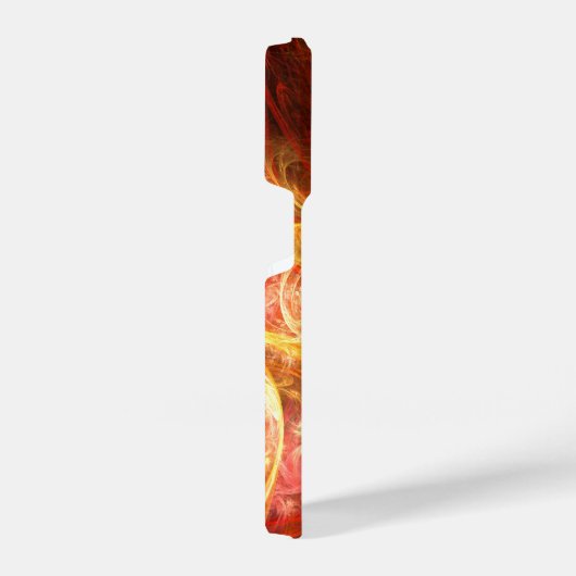 Firestorm Nova Abstracte Art iPhone Hoesje (Rechterkant)