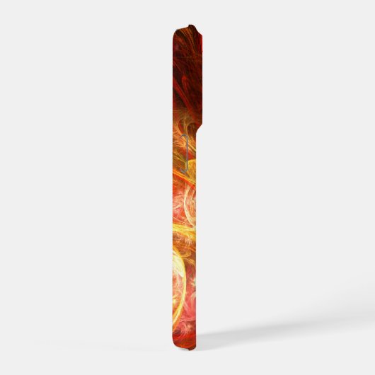 Firestorm Nova Abstracte Art iPhone Hoesje (Rechterkant)