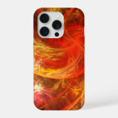 Firestorm Nova Abstracte Art iPhone Hoesje (Achterkant)
