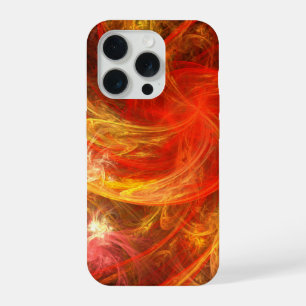 Firestorm Nova Abstracte Art iPhone 15 Pro Case