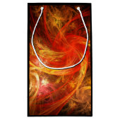 Firestorm Nova Abstracte Art Klein Cadeauzakje (Achterkant)