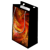 Firestorm Nova Abstracte Art Klein Cadeauzakje (Achterkant Gekanteld)