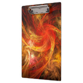Firestorm Nova Abstracte Art Klembord (Links)