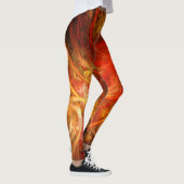 Firestorm Nova Abstracte Art Leggings (Rechts)