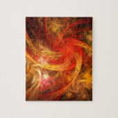 Firestorm Nova Abstracte Art Legpuzzel (Verticaal)