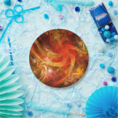 Firestorm Nova Abstracte Art Papieren Bordje (Feest)