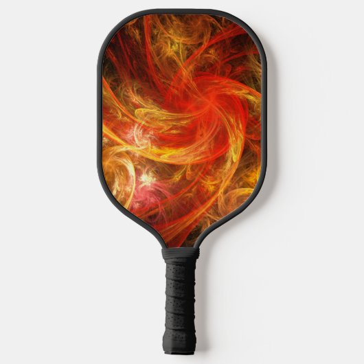 Firestorm Nova Abstracte Art Pickleball Paddle (Achterkant)
