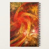 Firestorm Nova Abstracte Art Planner (Achterkant)
