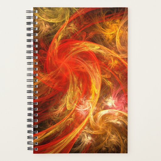 Firestorm Nova Abstracte Art Planner (Voorkant)