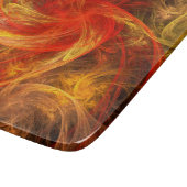 Firestorm Nova Abstracte Art Rechthoek Snijplank (Hoek)