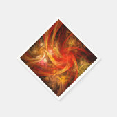 Firestorm Nova Abstracte Art Servet (Hoek)