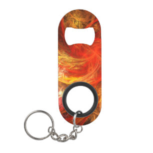 Firestorm Nova Abstracte Art Sleutelhanger Flessenopener