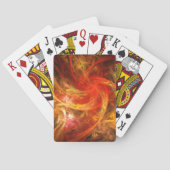 Firestorm Nova Abstracte Art Speelkaarten (Achterkant)