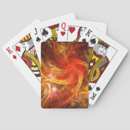 Firestorm Nova Abstracte Art Speelkaarten