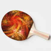 Firestorm Nova Abstracte Art Tafeltennisbatje (Zijkant)