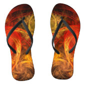 Firestorm Nova Abstracte Art Teenslippers (Voetbed)