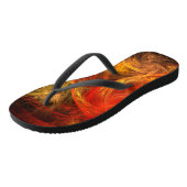 Firestorm Nova Abstracte Art Teenslippers (Schuin)