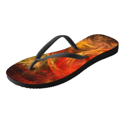 Firestorm Nova Abstracte Art Teenslippers (Schuin)