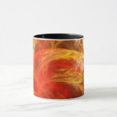 Firestorm Nova Abstracte koffie Mok (Midden)