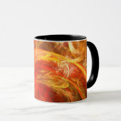 Firestorm Nova Abstracte koffie Mok (Voorkant rechts)