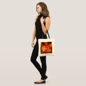 Firestorm Nova Abstracte Kunst Boodschappentas Tote Bag (Voorkant (model))