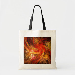 Firestorm Nova Abstracte Kunst Boodschappentas Tote Bag