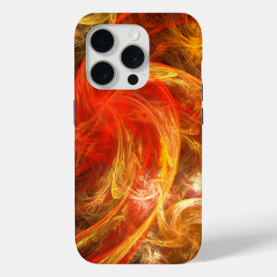 Firestorm Nova Abstracte Kunst iPhone 15 Pro Case