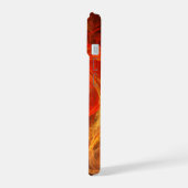 Firestorm Nova Abstracte Kunst iPhone 15 Case (Linkerkant)