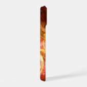 Firestorm Nova Abstracte Kunst iPhone 15 Case (Rechterkant)