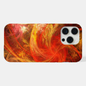 Firestorm Nova Abstracte Kunst iPhone Hoesje (Achterkant horizontaal)