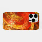 Firestorm Nova Abstracte Kunst iPhone Hoesje (Achterkant horizontaal)