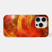 Firestorm Nova Abstracte Kunst iPhone Hoesje (Achterkant horizontaal)