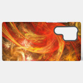 Firestorm Nova Abstracte Kunst Samsung Galaxy Hoesje (Achterkant horizontaal)